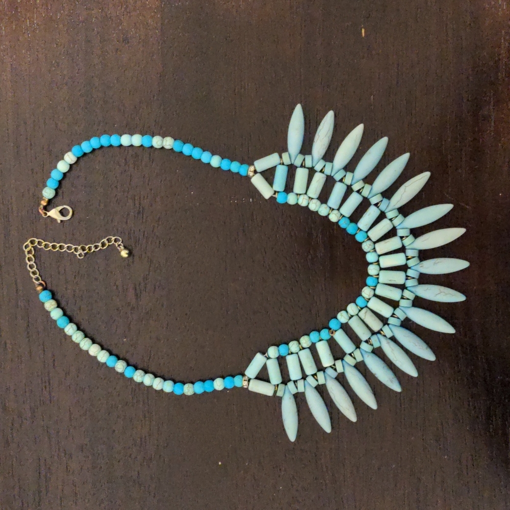 Turquoise Statement Necklace